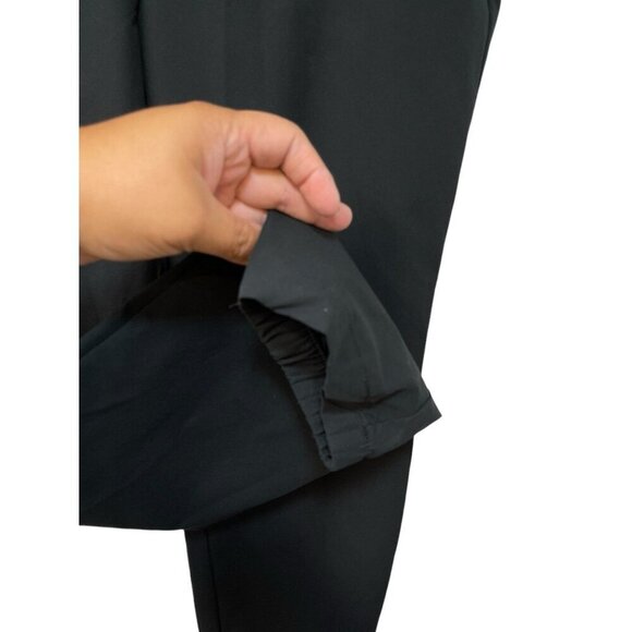 Banana Republic Mens Tech Jogger Black Polyester Chino Pants Size 34x30 - Picture 2 of 9